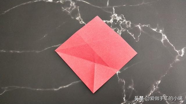 玫瑰花折纸教程来了你们喜欢吗（唯美玫瑰花图解）(11)