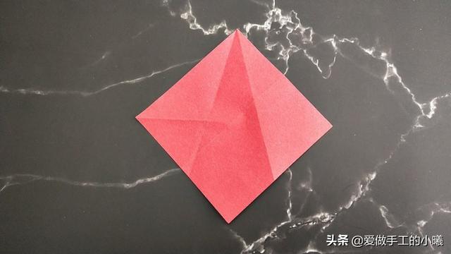 玫瑰花折纸教程来了你们喜欢吗（唯美玫瑰花图解）(10)