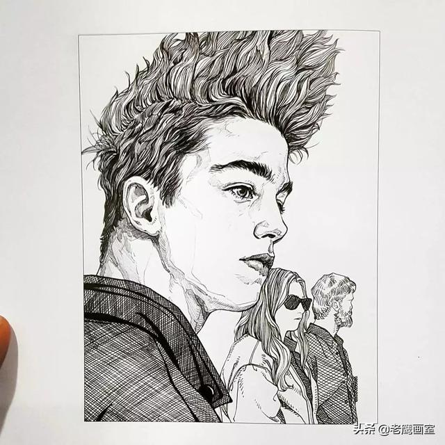 人物速写作品集适合临摹的速写图（靠速写就能时尚）(18)