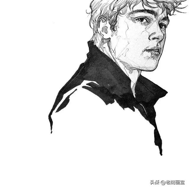 人物速写作品集适合临摹的速写图（靠速写就能时尚）(26)