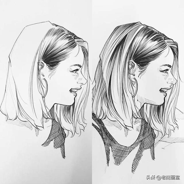 人物速写作品集适合临摹的速写图（靠速写就能时尚）(36)