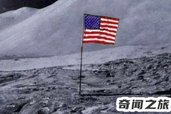 玉兔证明美国登月,美国国旗变白原因