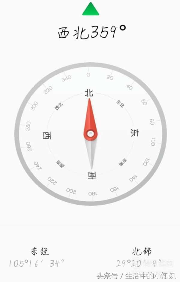 手机指南针怎样看东南西北（指南针怎么看东南西北）