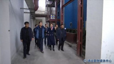 ​省住房和城乡建设厅副厅长李兰宏来我县调研城区供热情况