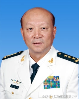 吴胜利手迹，南海舰队司令员，海军司令员，49岁授少将，62岁升上将