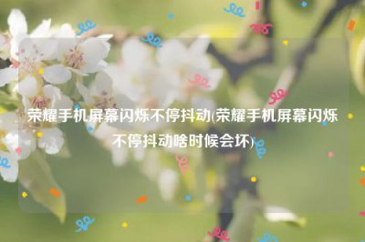 ​荣耀手机屏幕闪烁不停抖动(荣耀手机屏幕闪烁不停抖动啥时候会坏)
