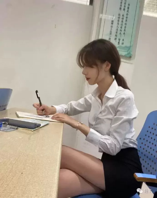 网上疯传的矿大小姐姐是谁？
