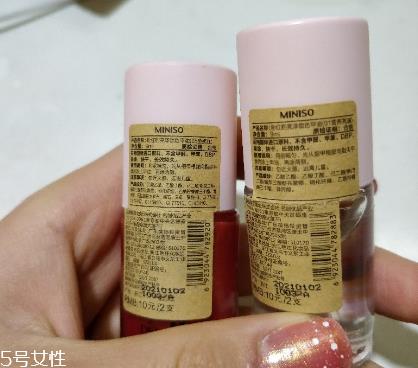 名创优品指甲油奶茶色好看吗 名创优品指甲油测评