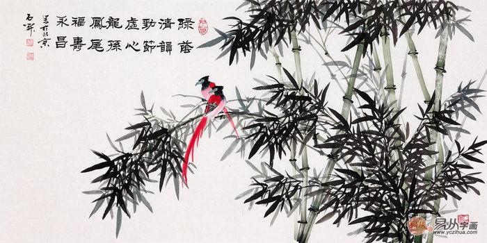 写意花鸟画家石开艺术简介及作品欣赏