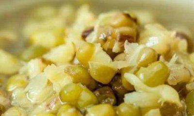 ​绿豆太硬难煮烂？教你一个诀窍，3分钟软烂煮开花，好喝又起沙