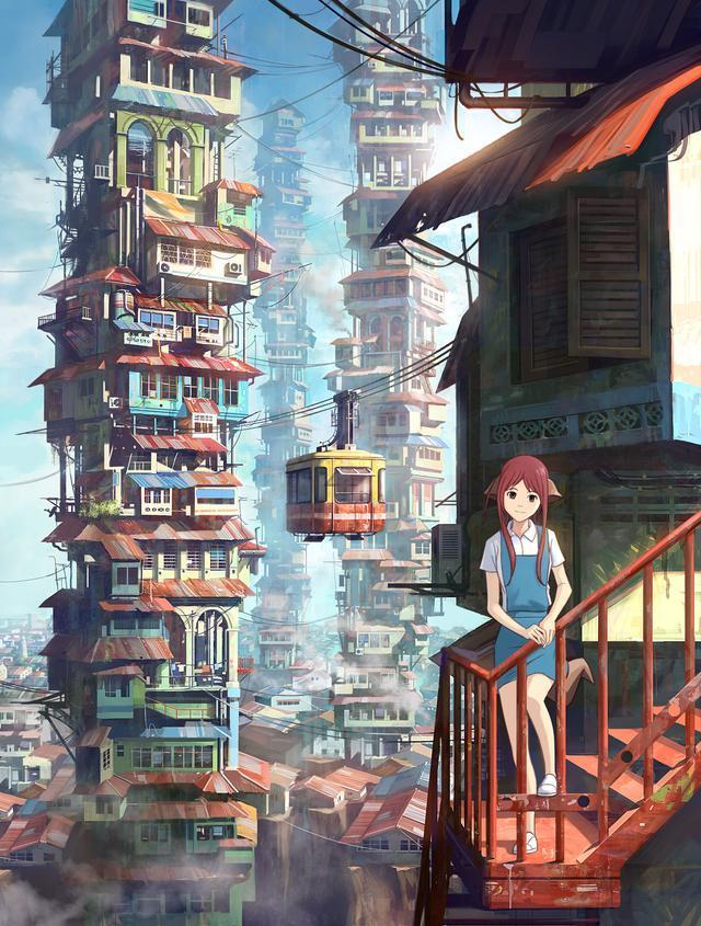 动漫图：高清壁纸集锦创意动漫人物喜欢动漫萌妹的小伙伴们快来