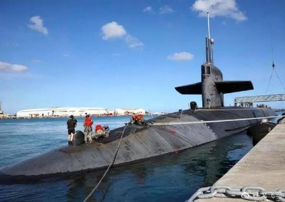 ​当代潜艇之王：俄亥俄级战略核潜艇，可搭载24枚“三叉戟”导弹