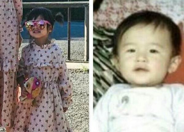 昆凌与女儿穿亲子装，正面照超萌，女儿和爸爸长得好像