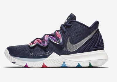 ​欧文新鞋又要新配色曝光，Kyrie 5 彩虹亮相！