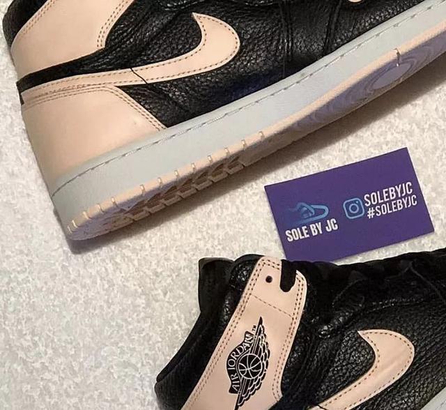 之前的脏粉AJ1已破万！新黑粉AirJordan1首次曝光