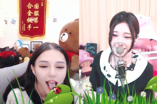 全民tv两大女装大佬pk,小银输了被罚舔屏幕中瓢虫!