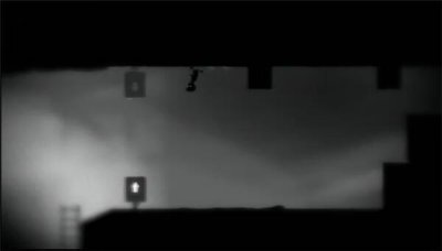 ​有谁玩过“地狱边境”单机小游戏里面第四关怎么过，就是水里有个木箱子的那里