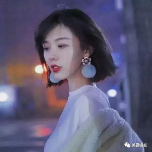 ​韩式短发直发发型图片，清纯无敌的发型！