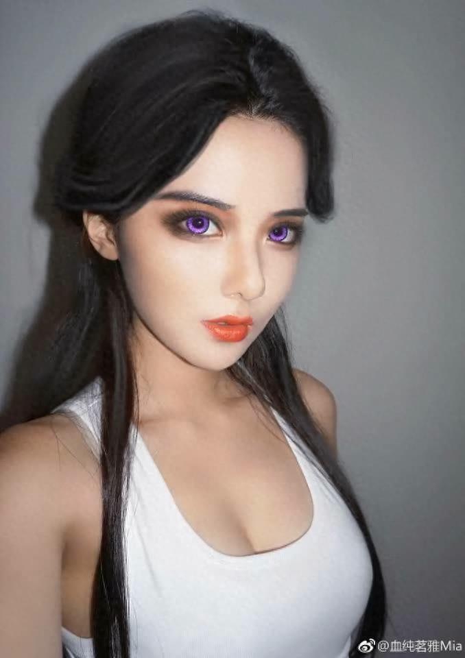 王者荣耀：血纯茗雅的紫霞仙子那么美，她的生活照是怎样的呢？