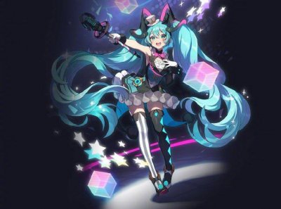 ​初音未来新演唱会视觉图公开，满是魔法少女的感觉