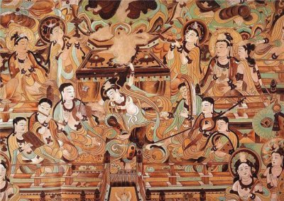 ​汉代壁画撞脸“奔波儿灞”走红，专家：仔细看他的脸