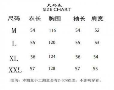 ​亚洲与欧洲尺码大不同，选衣千万别踩雷！