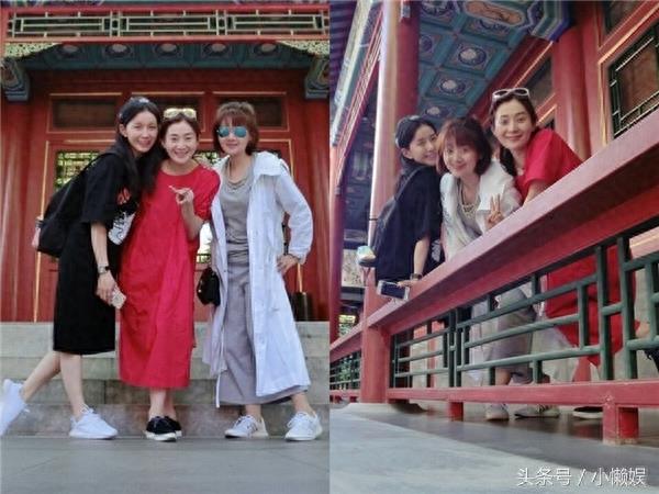 37岁小李琳生活近照曝光，一婚师生恋二婚姐弟恋，俩女儿差14岁