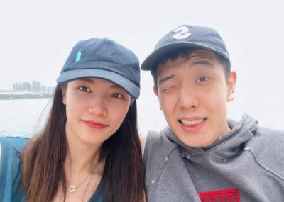 ​沈梓捷女友晒照为男友庆生，希望在一起的时间多一点，两人很般配