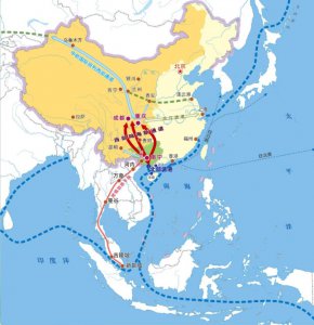 ​广西区位图