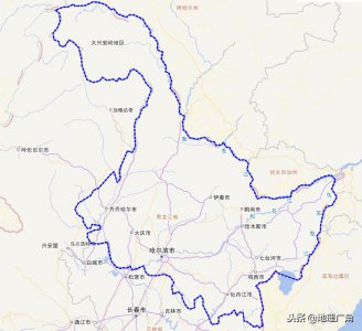 ​黑龙江省的飞地-加格达奇区、松岭区