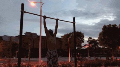 ​经典街健动作：腹部绕杠-力量与灵活的完美体现