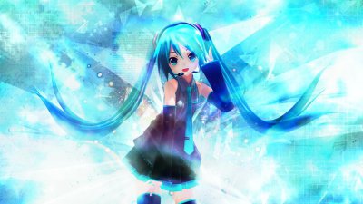 ​初音未来，亚北，弱音，骸音，初音家族高清壁纸大放送