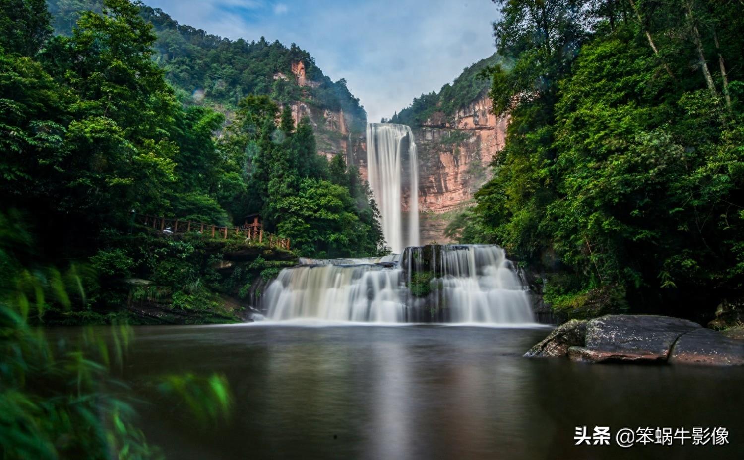 四面山，重庆大山深处的5A景区，被誉为“千瀑之乡”