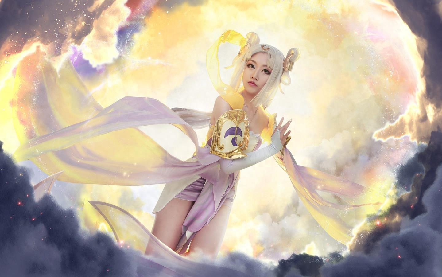 王者荣耀绝美嫦娥cosplay宛如仙女下凡网友不淡定了:太仙了吧
