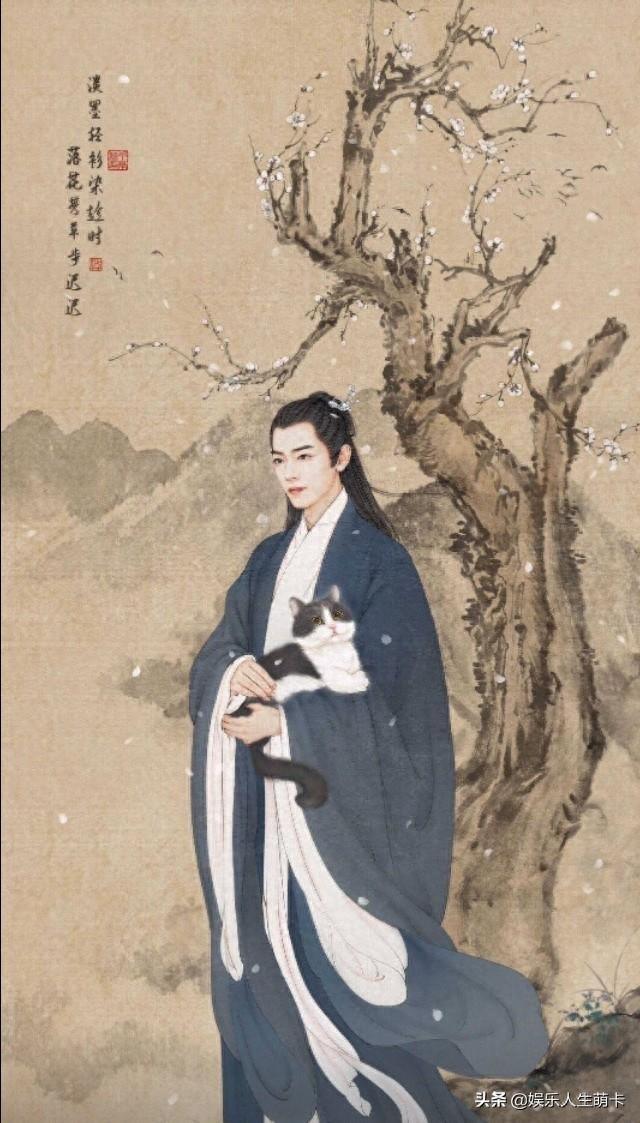 肖战的漫画形象太A了，张张都是神仙图，撕漫男本男