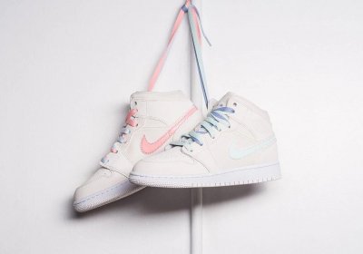 ​再出神仙配色？AJ1＂粉红蒂芙尼＂颜值超高，确认是小姐姐的菜