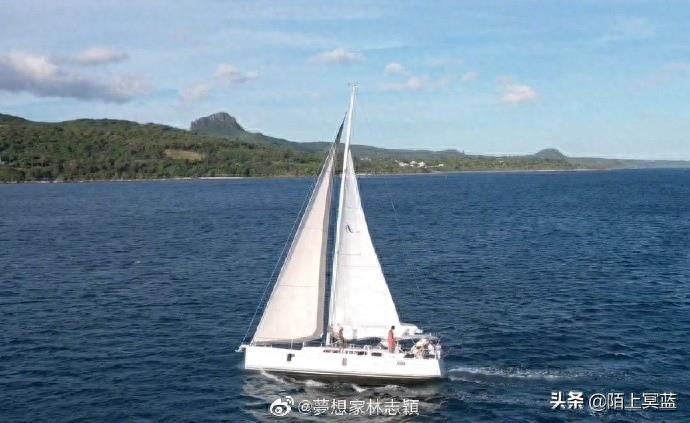 林志颖晒出海照配文“乘风破浪的叔叔”