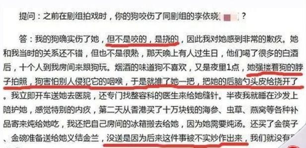 李依晓被叶璇的狗咬（李依晓被狗咬伤提告讨公道）(13)