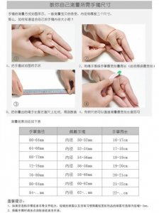 ​手镯圈口内径对照表（手镯圈口尺寸的计算）
