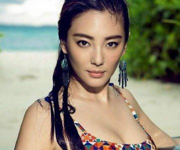 ​张雨绮的素颜照 有自信才有这个勇气吧