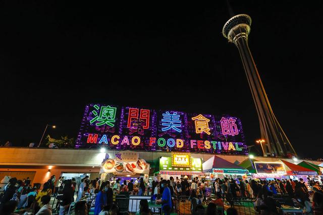 澳门环岛游夜景（还有年度无人机大秀）(40)