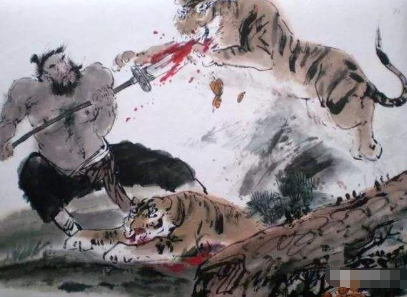 李逵打虎.