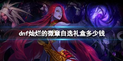 ​《dnf》灿烂的微章自选礼盒价格介绍