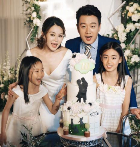 佟大为两个女儿,大女儿高颜值撞脸王祖贤,小女儿颜值却一言难尽