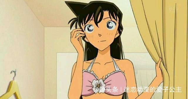 名侦探柯南:小兰6种风格的泳装秀,图3宅男最爱,图6男生脸红