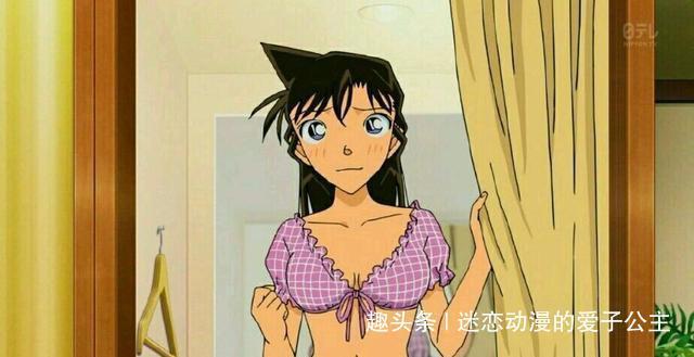 名侦探柯南:小兰6种风格的泳装秀,图3宅男最爱,图6男生脸红
