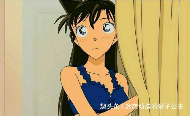 名侦探柯南:小兰6种风格的泳装秀,图3宅男最爱,图6男生脸红