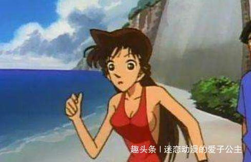 名侦探柯南:小兰6种风格的泳装秀,图3宅男最爱,图6男生脸红