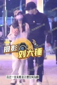何泓姗吴希泽疑恋情曝光?两人十指相扣同回酒店,女方大男方9岁