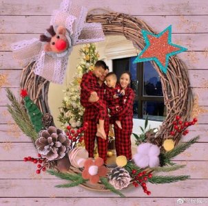 ​侯佩岑首晒全家福 一家人穿亲子装温馨幸福